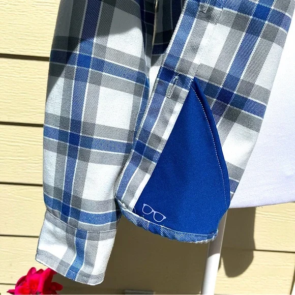 DIXXON Women’s ADAM’S POLISHES RINSER Plaid Flannel Shirt Limited Edition Size S - Picture 9 of 13